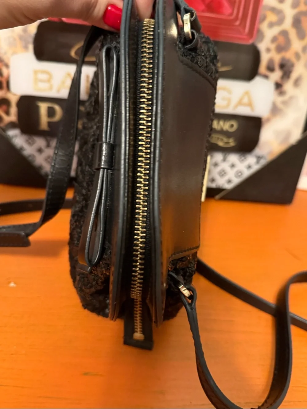 Kate Spade Small Scotty Sequin Crossbody